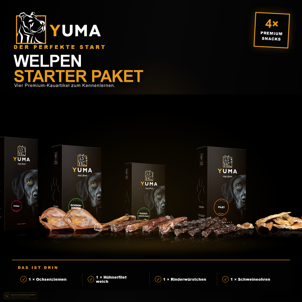 YUMA Welpen Starter Paket